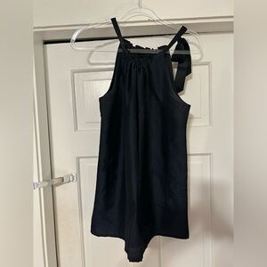 Elegant Black Sleeveless Top